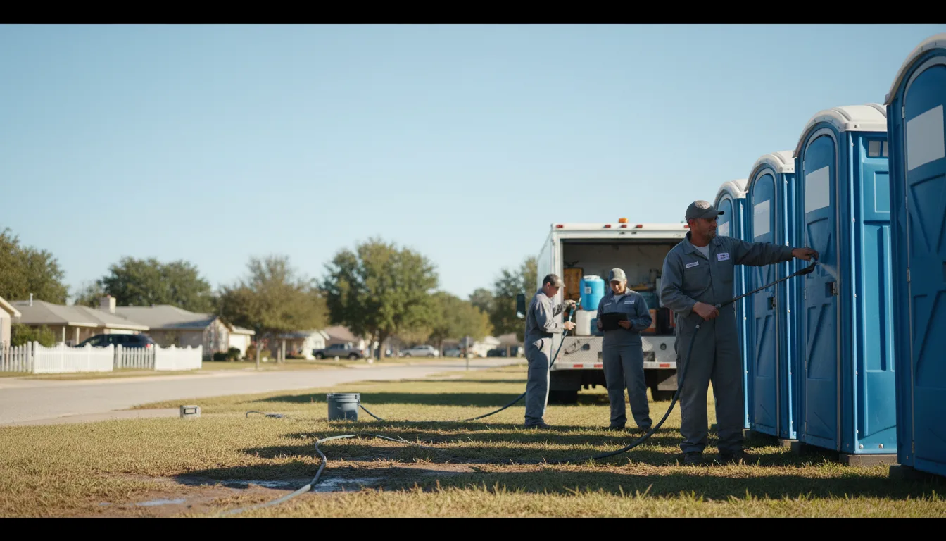 Long-Term Portable Toilet Rental in Manor, GA near me